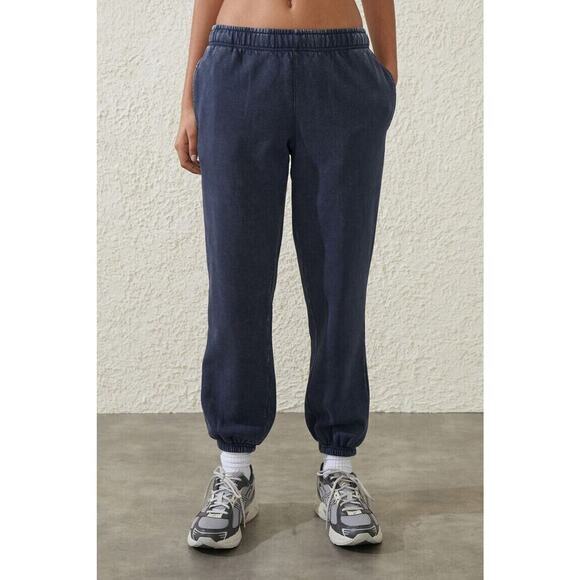 Cotton On Pants - Cotton On Body Womens Plush Gym Track Pants Vintage Like Navy Size XS NWT